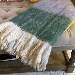 Anthropologie throw blanket